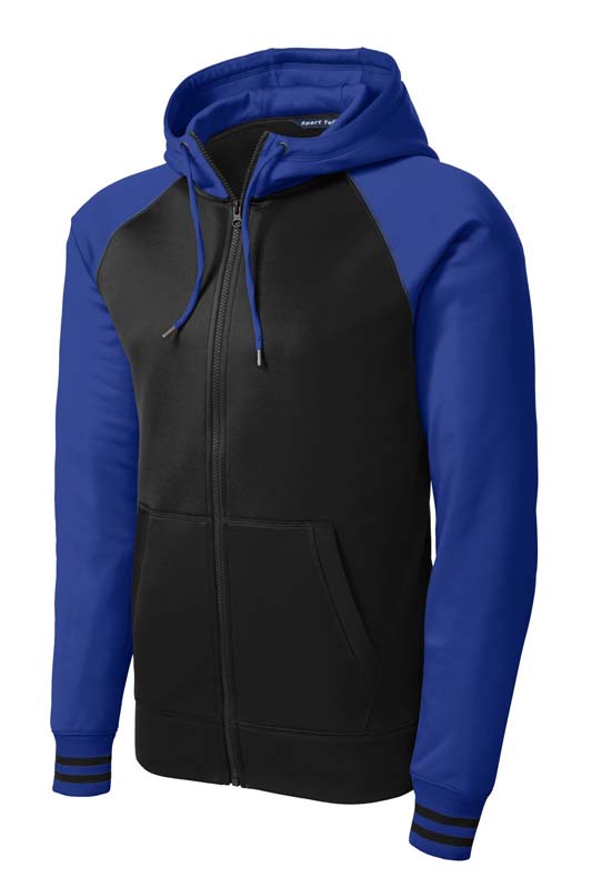 Sport-Tek Sport-Wick Varsity Fleece Full-Zip Hooded Jacket image6